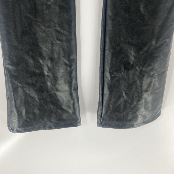 Wild Fable wide leg faux leather pants with slit - Picture 14 of 16